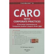 Taxmann's CARO with Corporate Practices 2023 by CA. Srinivasan Anand G.